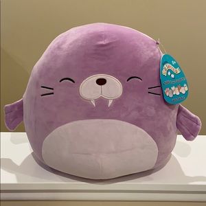 NWT 12” Winnie the Purple Walrus Squishmallow